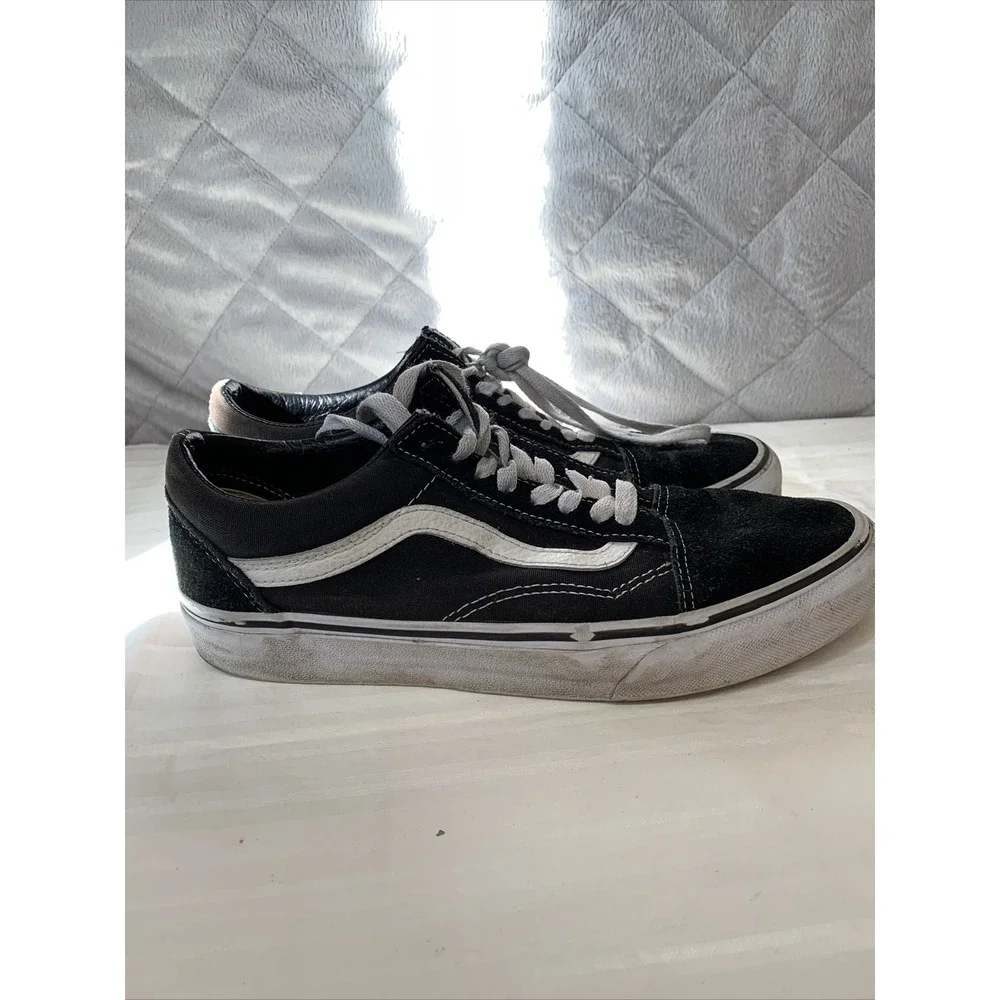 Vans Shoes 7.5‎ 9 Authentic Era Classic Sneakers Unisex Canvas Black & White